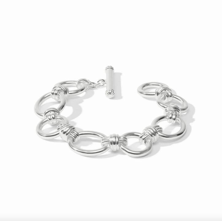 Julie Vos Portofino Silver Link Bracelet