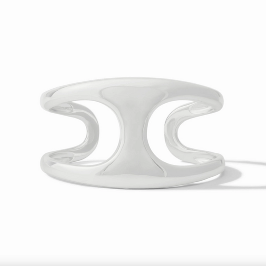 Julie Vos Laguna Silver Statement Cuff Bracelet