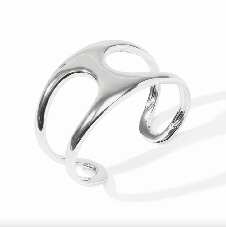 Julie Vos Laguna Silver Statement Cuff Bracelet