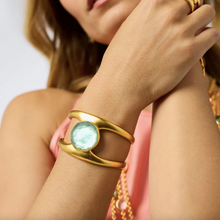 Julie Vos Laguna Stone Cuff Bracelet