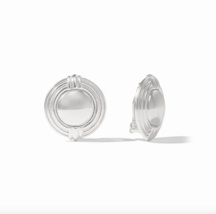 Julie Vos Portofino Statement Clip Earrings