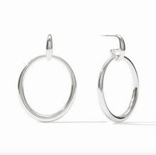 Julie Vos Laguna Silver Doorknocker Earrings