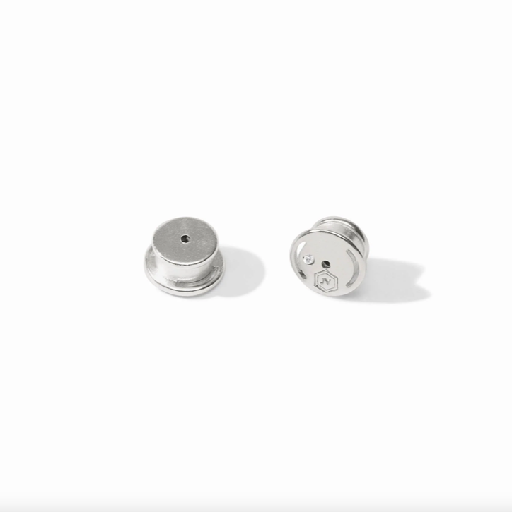 Julie Vos Laguna Silver Doorknocker Earrings