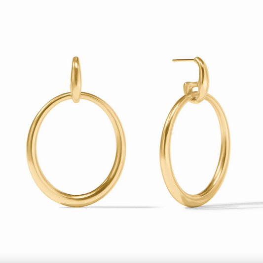 Julie Vos Laguna Doorknocker Earrings