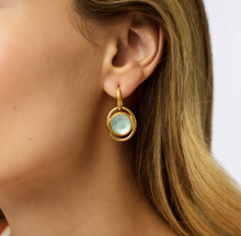 Julie Vos Laguna Hoop and Charm Earrings
