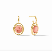 Julie Vos Laguna Hoop and Charm Earrings