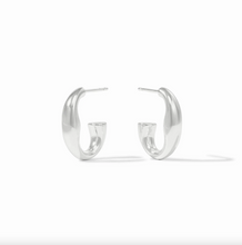 Julie Vos Laguna Silver Hoop Earrings