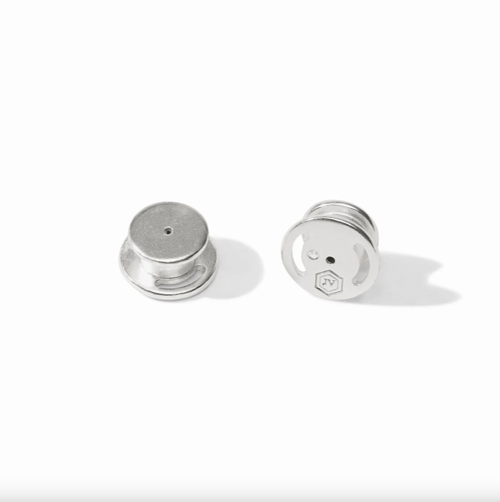 Julie Vos Laguna Silver Hoop Earrings