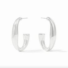 Julie Vos Laguna Silver Hoop Earrings