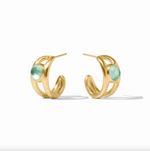 Julie Vos Laguna Stone Hoop Earrings