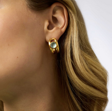 Julie Vos Laguna Stone Hoop Earrings