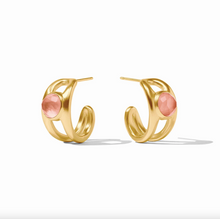Julie Vos Laguna Stone Hoop Earrings