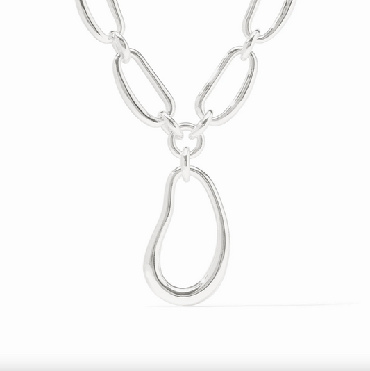 Julie Vos Wave Silver Necklace