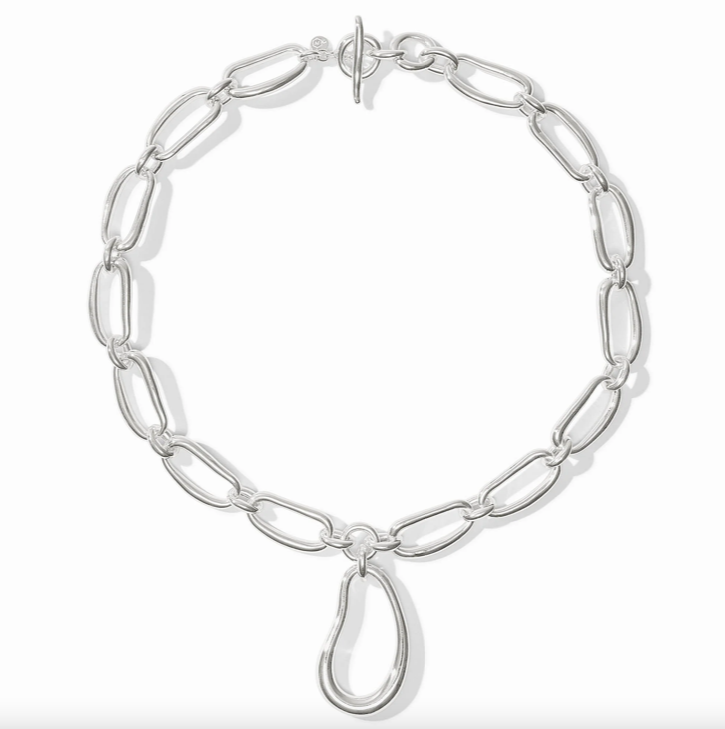 Julie Vos Wave Silver Necklace