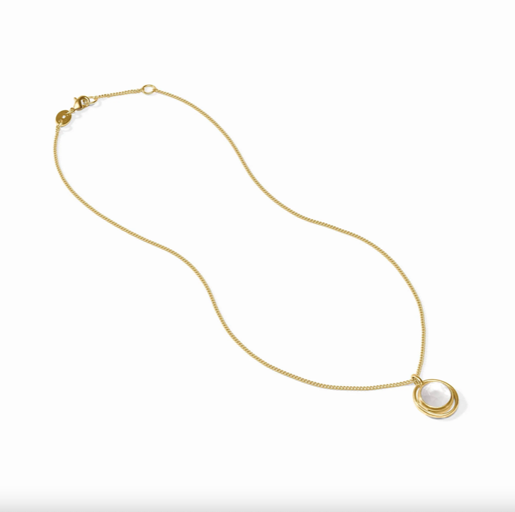 Julie Vos Laguna Solitaire Necklace