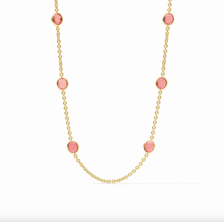 Julie Vos Laguna Stone Station Necklace