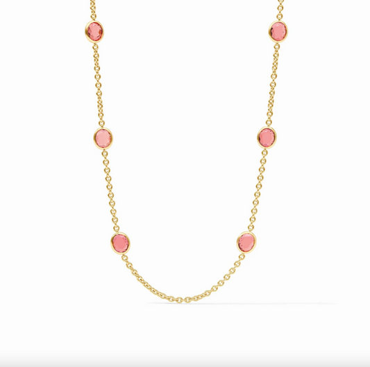 Julie Vos Laguna Stone Station Necklace