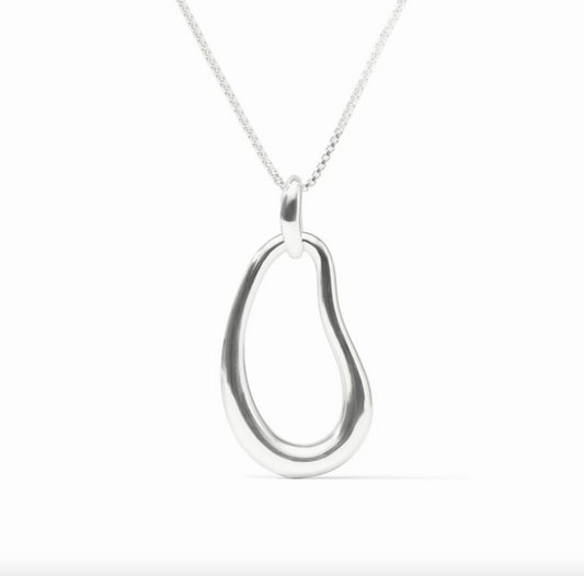 Julie Vos Wave Pendant Necklace