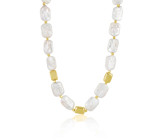 Sahira Kinsley Pearl Nugget Necklace