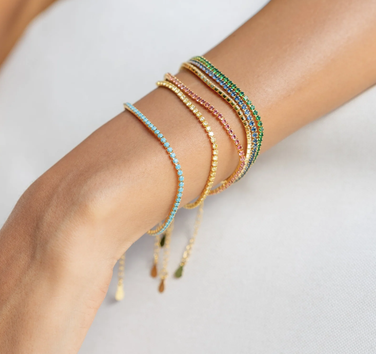 Sahira Chloe Tennis Bracelet