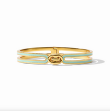 Julie Vos Laguna Enamel Hinge Bangle Bracelet