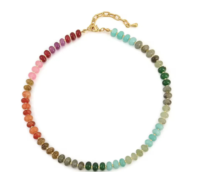 Sahira Candy Crush Beaded Necklace