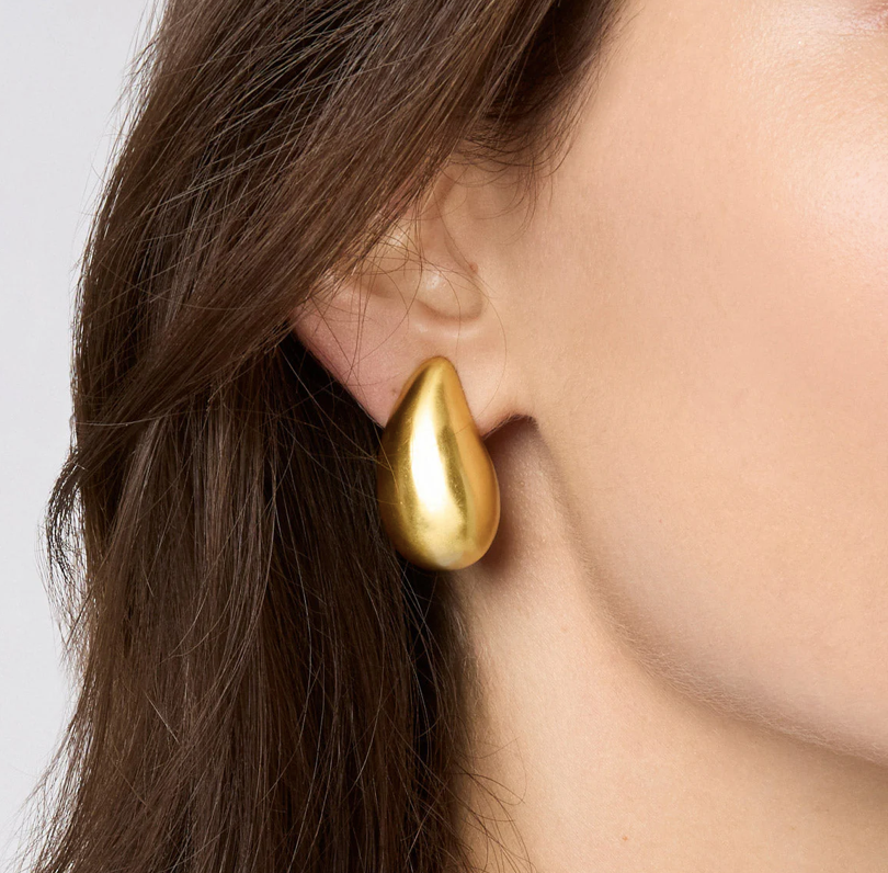 Julie Vos Wave Clip Earrings