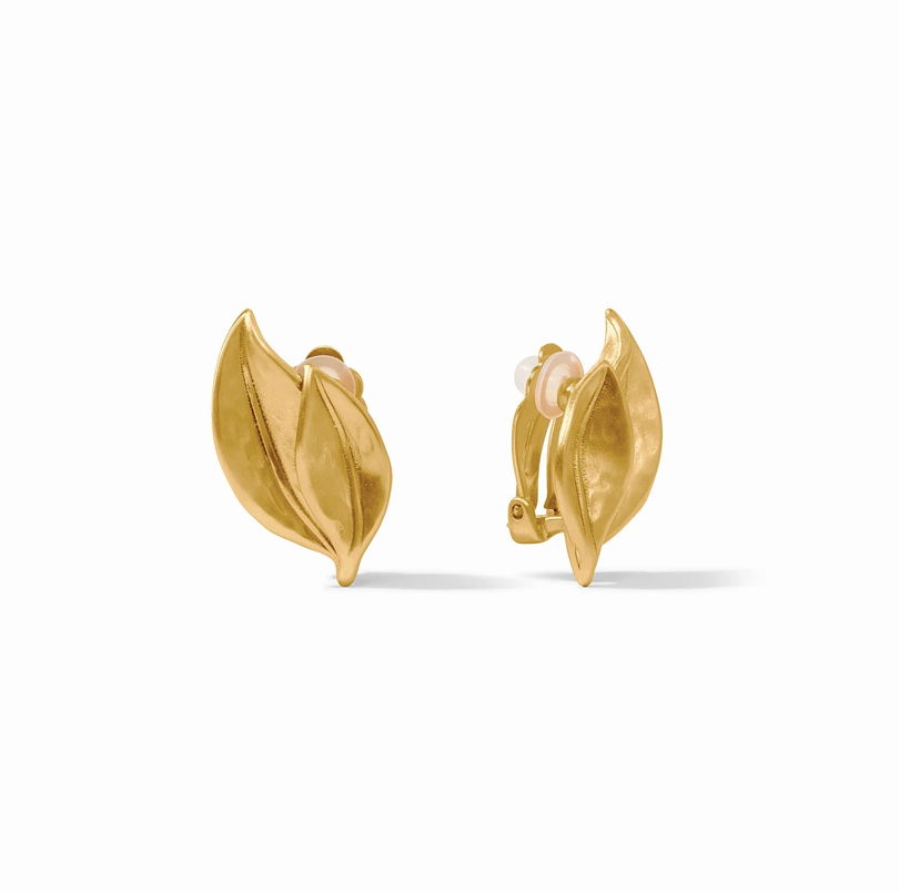 Julie Vos Willow Clip Earrings