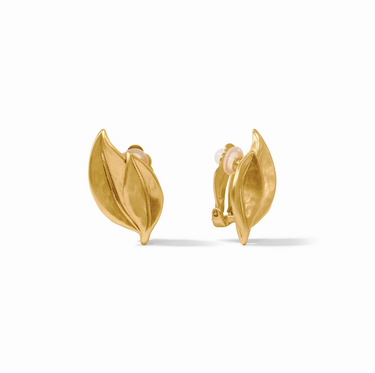 Julie Vos Willow Clip Earrings