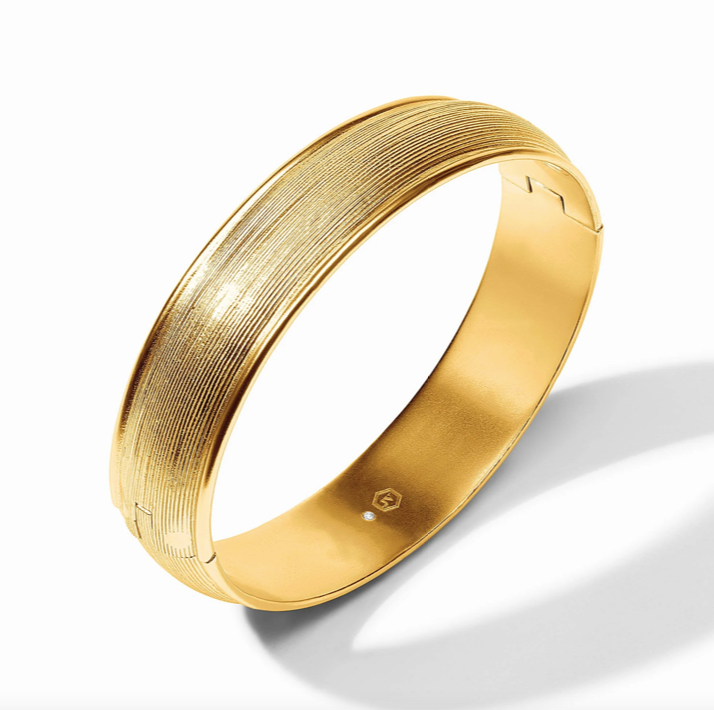Julie Vos Cobblestone Hinge Bangle Bracelet