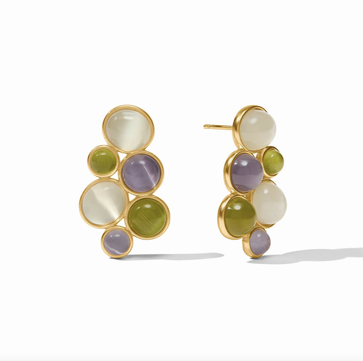 Julie Vos Cobblestone Statement Earrings