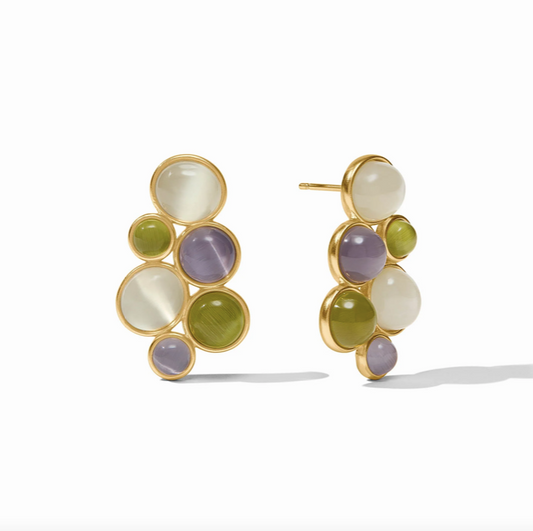 Julie Vos Cobblestone Statement Earrings