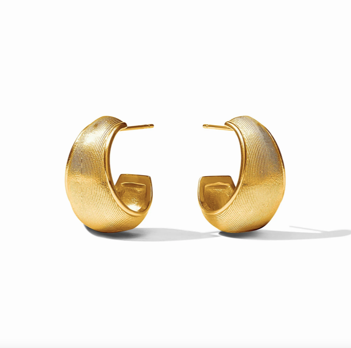 Julie Vos Cobbelstone Statement Hoop Earrings
