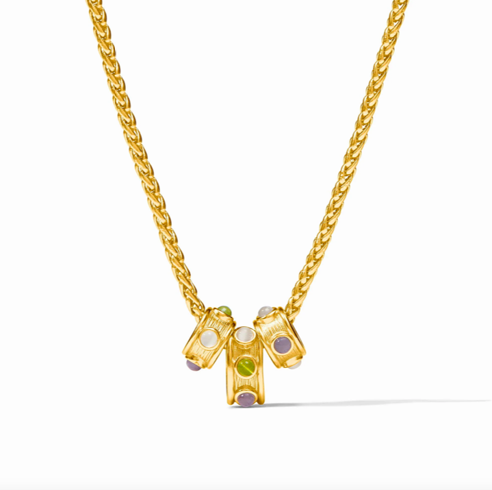 Julie Vos Cobblestone Loop Necklace