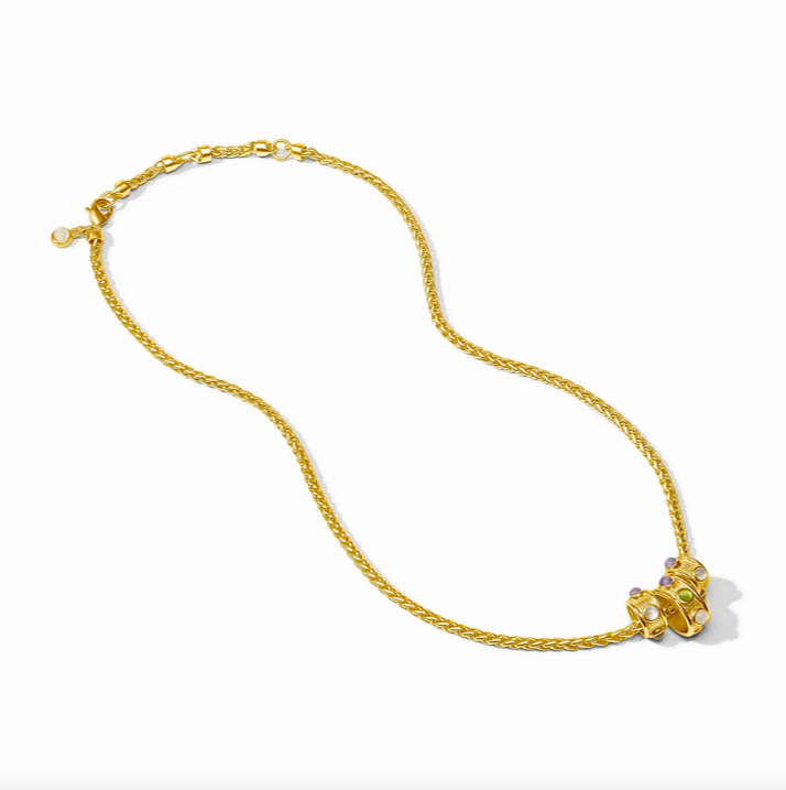 Julie Vos Cobblestone Loop Necklace