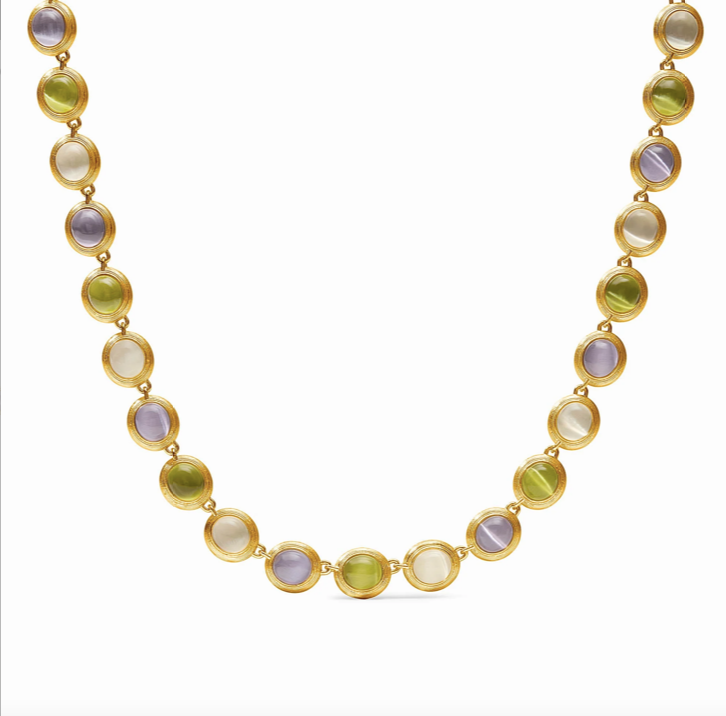 Julie Vos Cobblestone Tennis Necklace