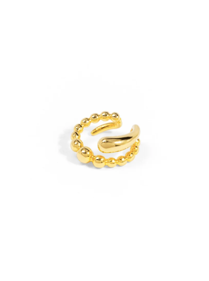 Beaded Ear Cuff Earring