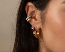 Sahira Kendall Two Tone Ear Cuff Earring