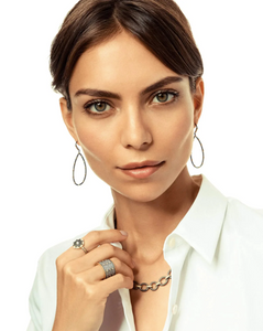 Freida Rothman Everyday Bezel Teardrop Earring