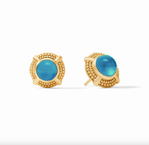 Julie Vos Cabochon Stud Earrings