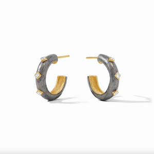 Julie Vos Noel Stone Hoop Earring