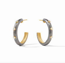 Julie Vos Noel Stone Hoop Earring