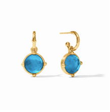 Julie Vos Honeybee Hoop & Charm Earring