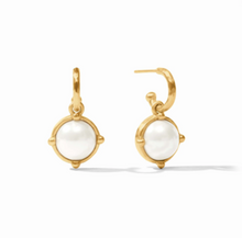 Julie Vos Honeybee Hoop & Charm Earring