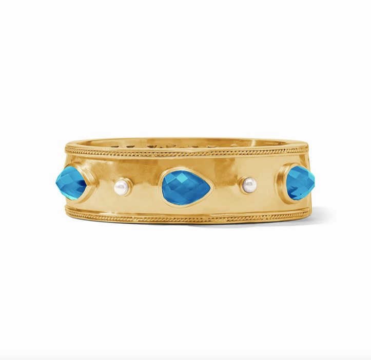 Julie Vos Cannes Statement Hinge Bangle Bracelet