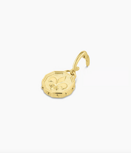 Gorjana Fleur De Lis Coin Parker Charm