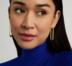 Dean Davidson Crosby Drop Hoop Earrings