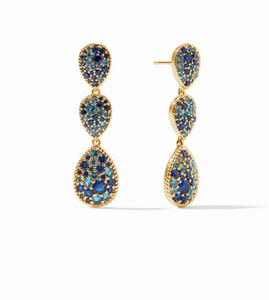 Julie Vos Luna Teardrop Tier Earring