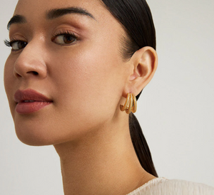 Dean Davidson Dauphine Pave Hoop Earrings