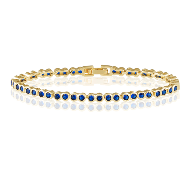 Sahira Bezel Tennis Bracelet